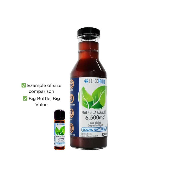 Lockhold 350mL Maeng Da Liquid Kratom Extract (Bulk Value) (12oz.)