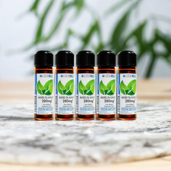 Premium Maeng Da Kratom Extract 16mL 5-Pack Discount Bundle Deal Fast Shipping